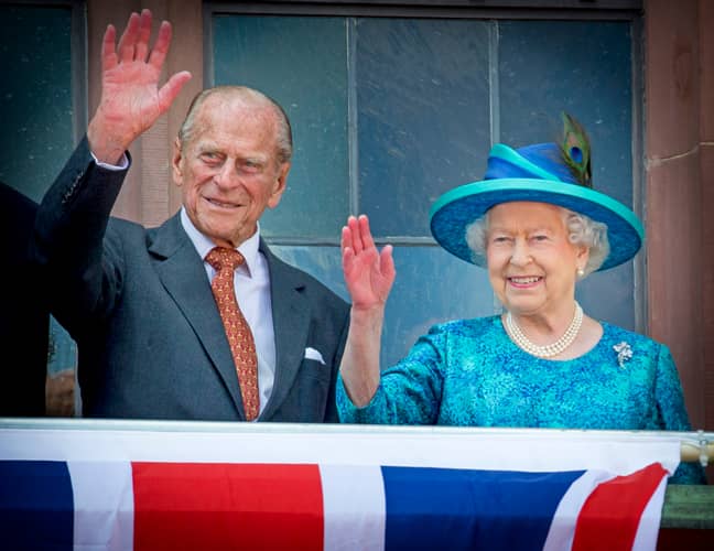 Prince Philip and The Queen. Credit: PA