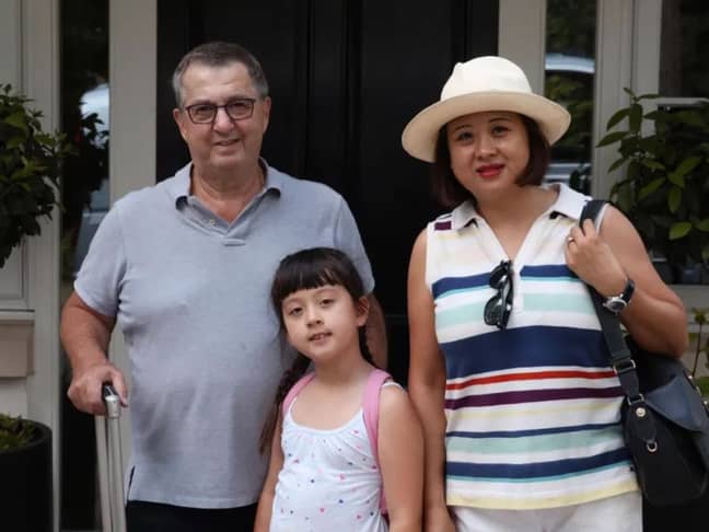 Ladisclav and Qi Horning with their daughter Mischa. Credit: Channel 5
