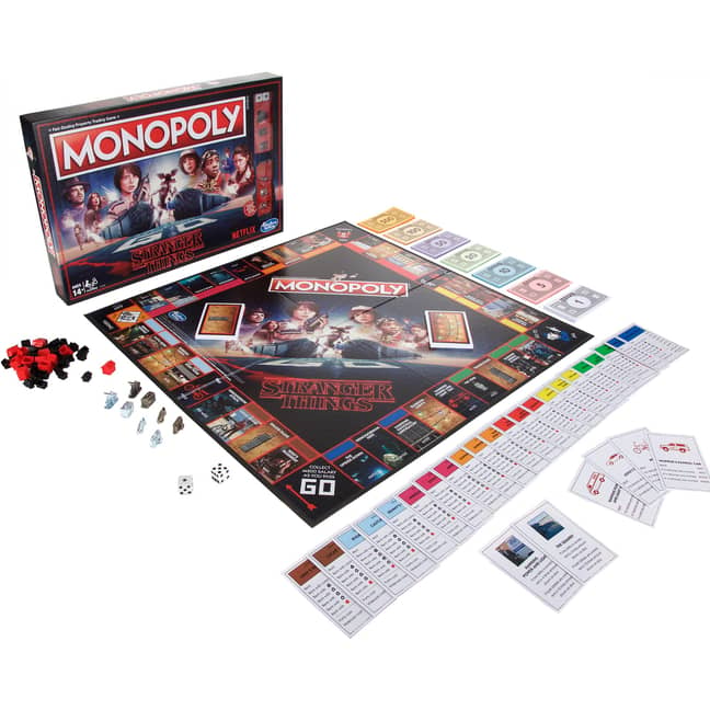 Stranger Things Monopoly is here. Credit: Hasbro/Amazon