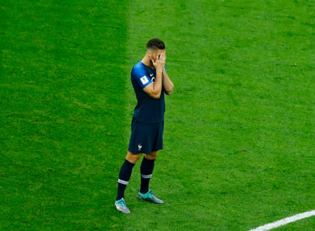 The moment France won the WC, knowing what was the come. Credit: PA