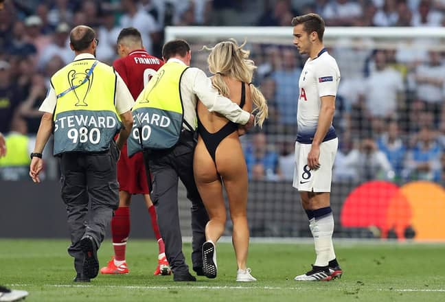 Website champions was pitch league porn invader promoting Tottenham charged