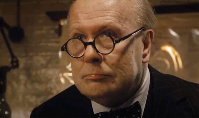 Gary Oldman as Winston Churchill. Credit: Perfect World Pictures