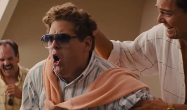 Belfort praised Jonah Hill's performance in the Steve Madden/Quaalude scene. Credit: Paramount Pictures