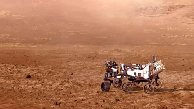 NASA's rover exploring Mars... is this where Boriska really came from? Credit: Alamy