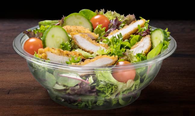 All its salad bowls will also be recyclable. Credit: McDonald's