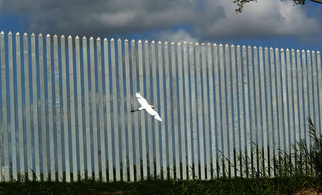 The wall cost a staggering $30 million. Credit: Eric Gay/AP/Shutterstock