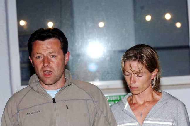 Gerry and Kate McCann in 2007. Credit: PA