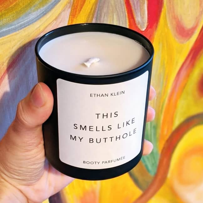 The profits from the candle will go to the Prostate Cancer Foundation. Credit: h3h3shop