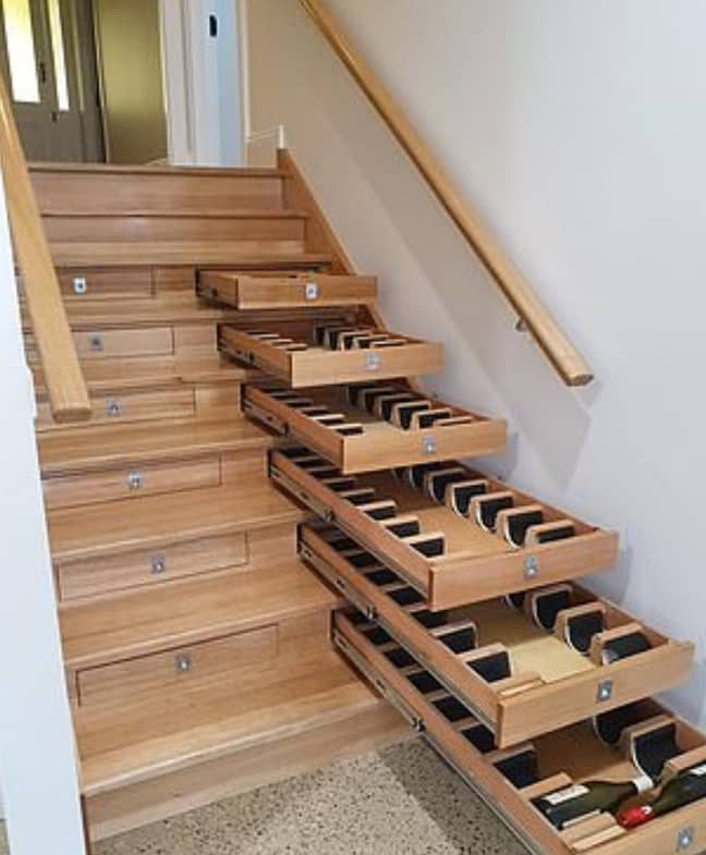 Murray's mint staircase. Credit: Murray Berrill Constructions