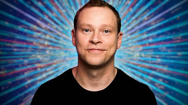 Robert Webb on Strictly Come Dancing 2021. (Credit: BBC)
