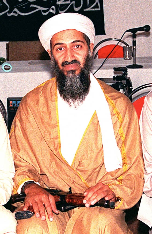 Bin Laden was the subject of a 10-year manhunt. Credit: PA