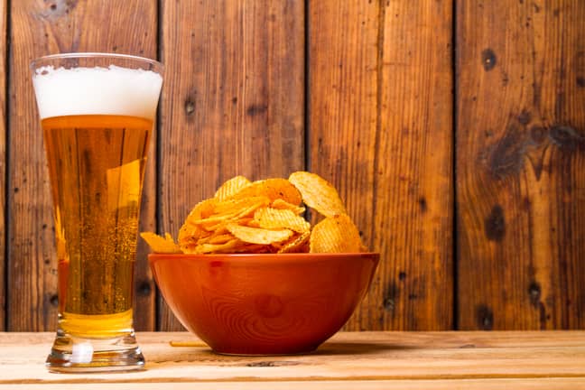 A bowl of crisps doesn't count. Credit: Shutterstock