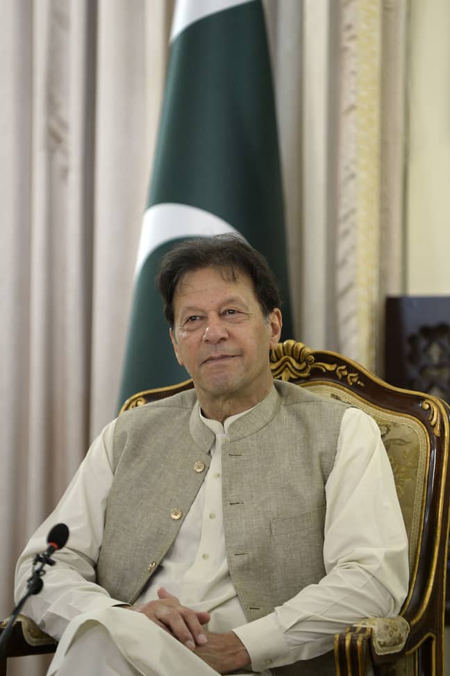 Pakistani Prime Minister Imran Khan. Credit: PA