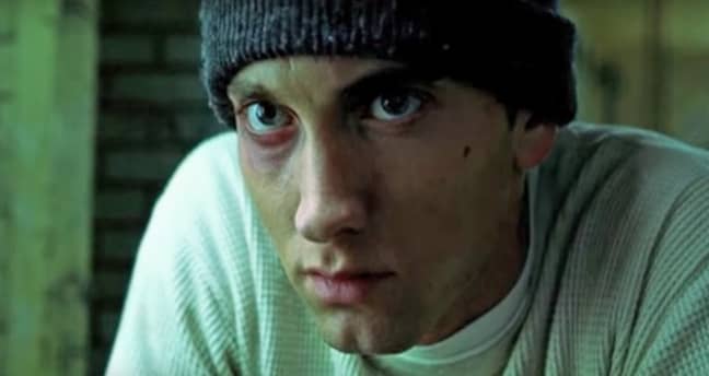 Eminem in 8 Mile in 2002. Credit: Universal Pictures