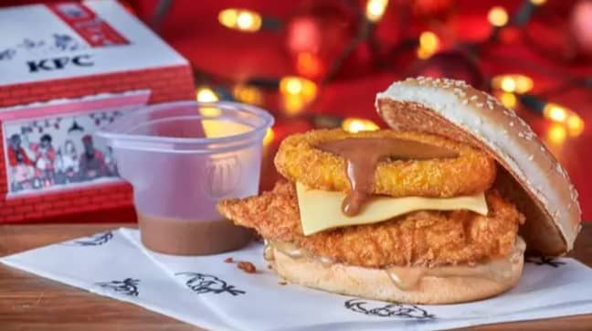 That's Christmas dinner sorted then. Credit: KFC