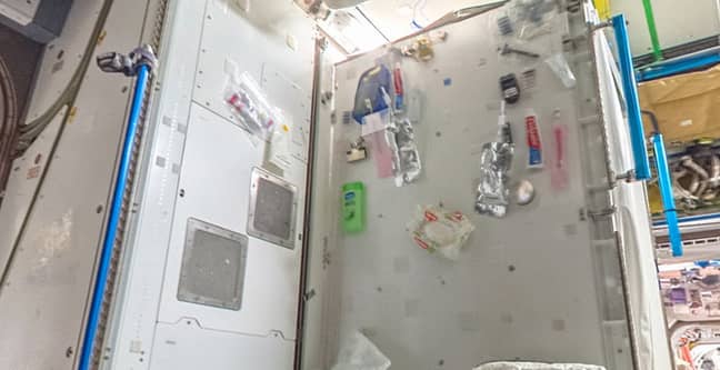 Google Maps Streetview inside the International Space Station ' Credit: Google Street View
