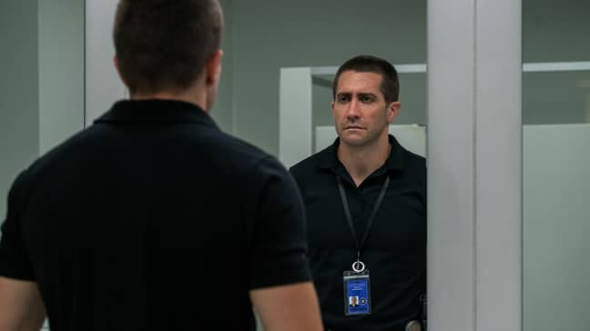 Gyllenhaal stars as 911 dispatcher Joe Baylor in The Guilty. Credit: Netflix
