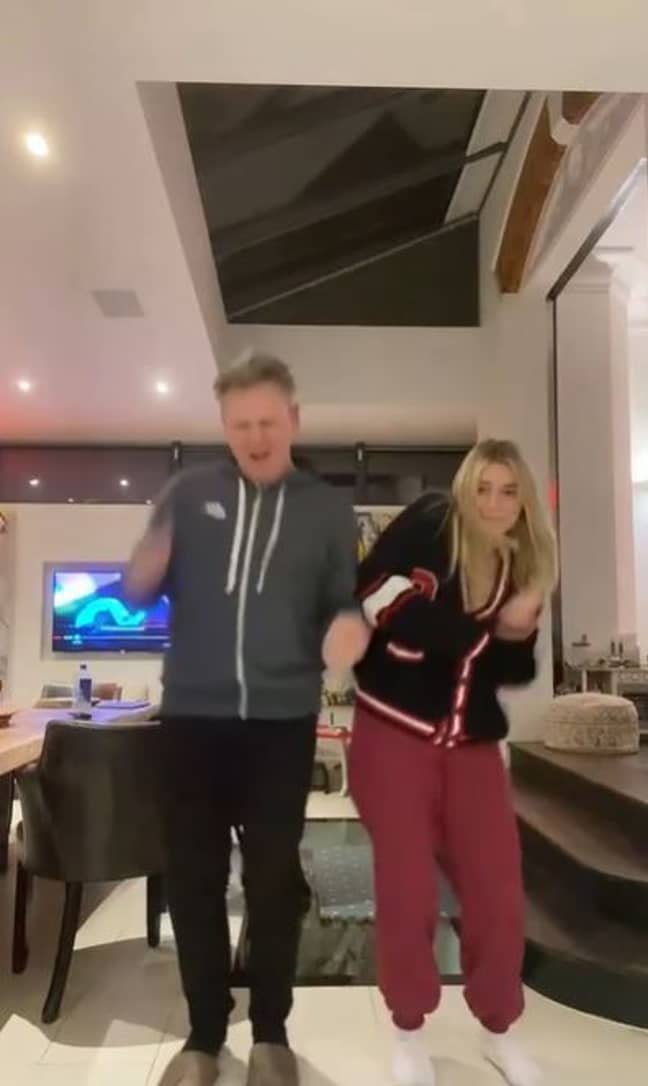 Gordon and Tilly have been known to bust some moves together on TikTok. Credit: Instagram/@gordongram