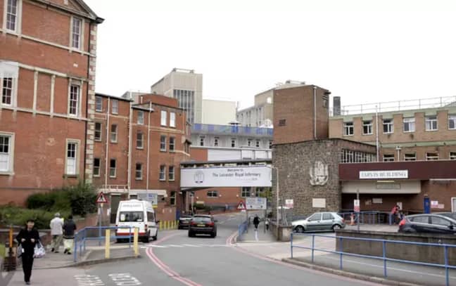 The botched procedure took place at Leicester Royal Infirmary. Credit: SWNS