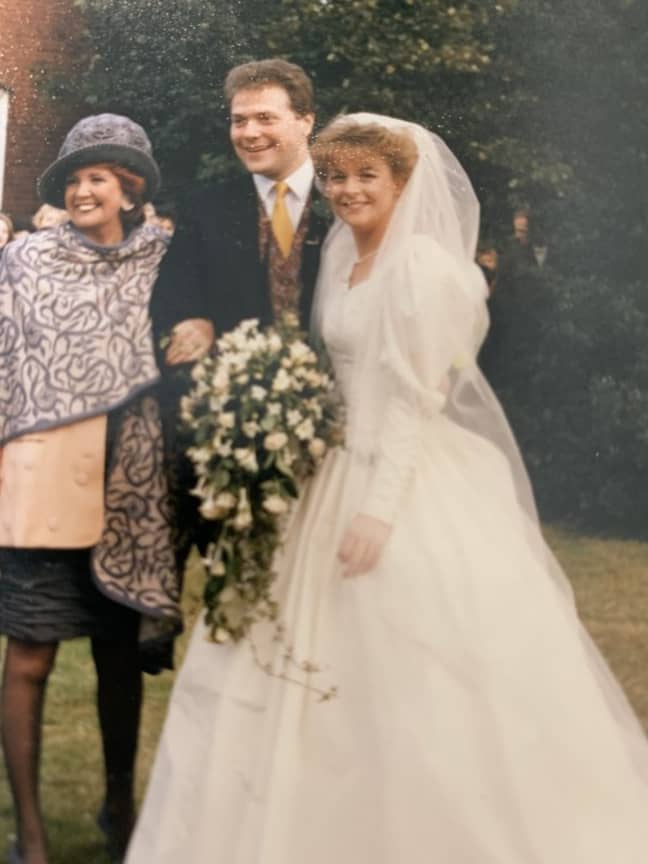 The pair were married in front of the cameras in 1991. Credit: Alex and Sue Tatham