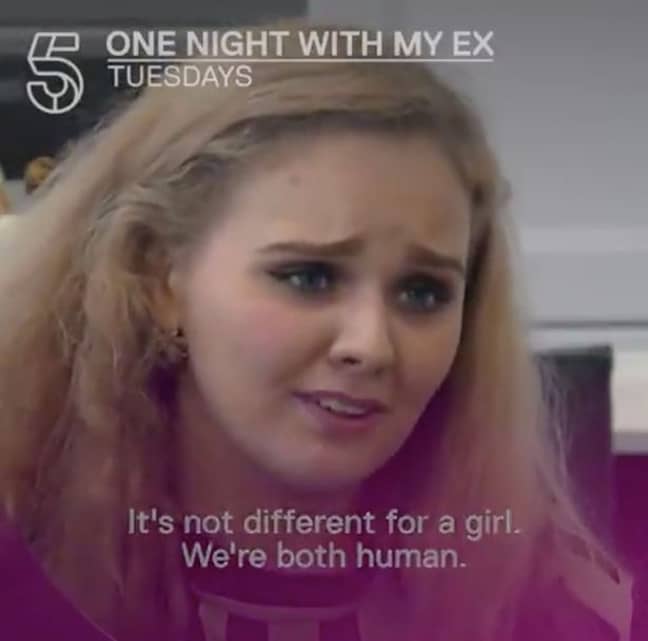 Credit: Channel 5/One Night With My Ex