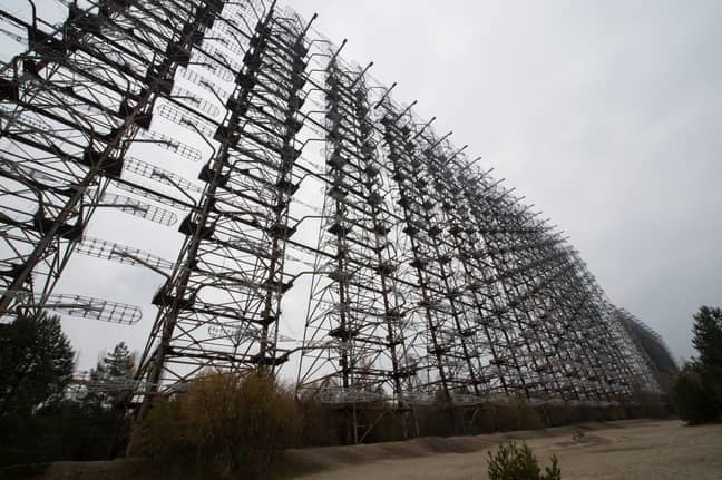 The Duga radar station. Credit: PA