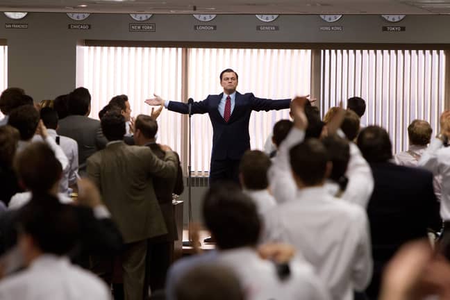 Leonardo DiCaprio played Belfort in The Wolf of Wall Street. Credit: Alamy