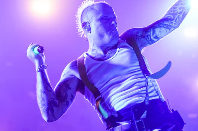 Keith Flint in 2017. Credit: PA
