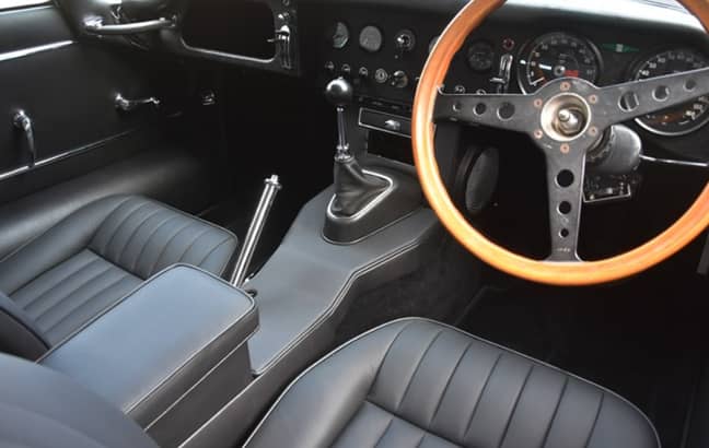The car's interior. Credit: E-Type UK