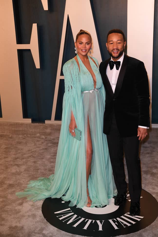 Chrissy and husband John Legend are set to welcome their third child. Credit: PA