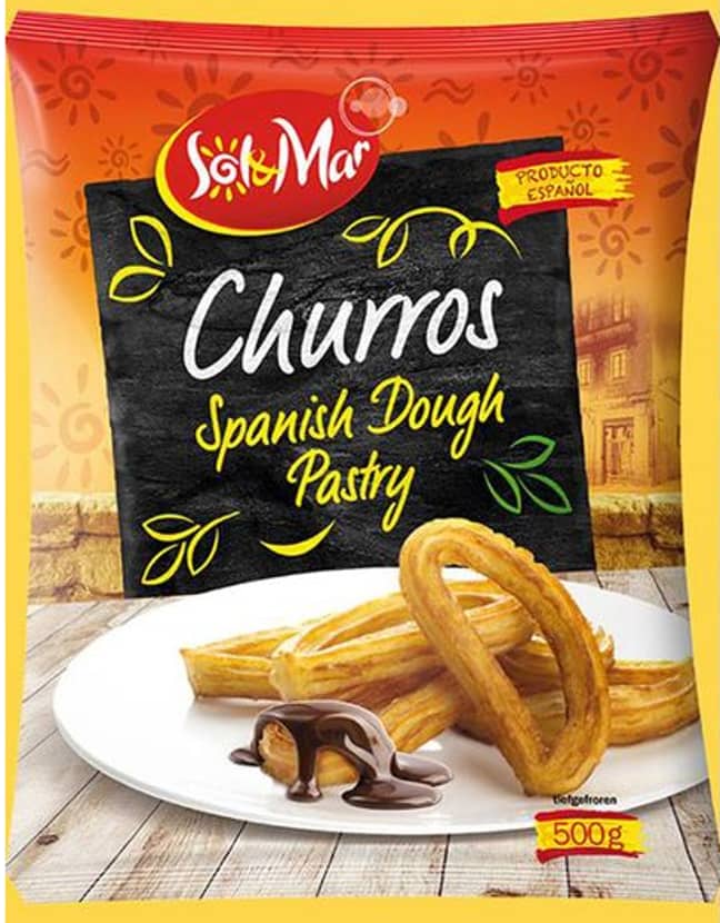 Lidl's famous churros are back, but not for long. Credit: Lidl