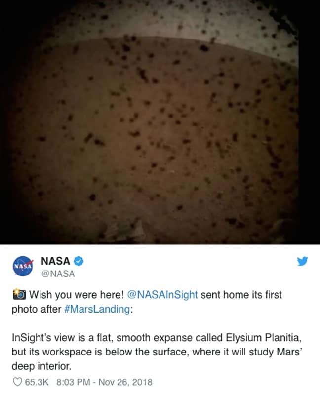 Credit: NASA/Twitter
