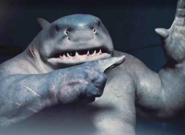 King Shark is voiced by Sylvester Stallone. Credit: DC Films