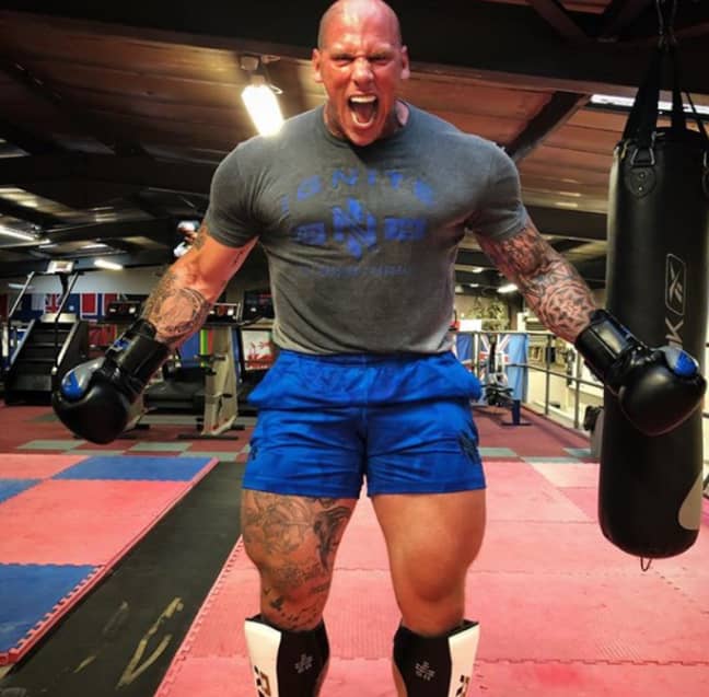 Martyn Ford Rumoured To be Fighting The Iranian Hulk In MMA Debut. credit: Instagram