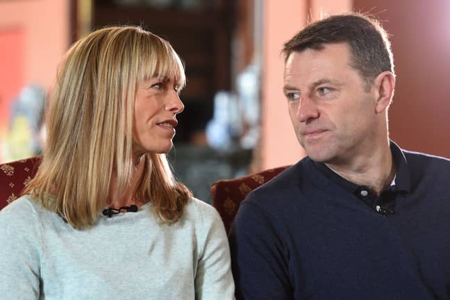 Kate and Gerry McCann. Credit: PA Images