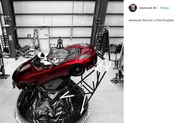 Credit: Elon Musk Instagram