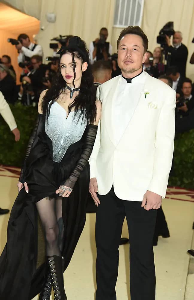 Musk and Grimes had a baby together last year. Credit: PA