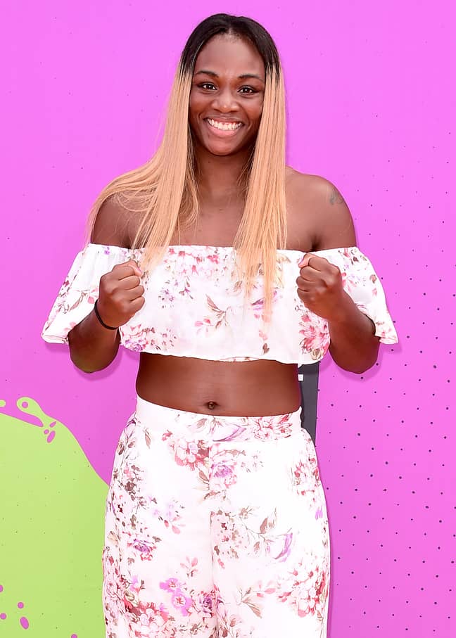 Boxing champ Claressa Shields says she could whoop Jake Paul. Credit: PA