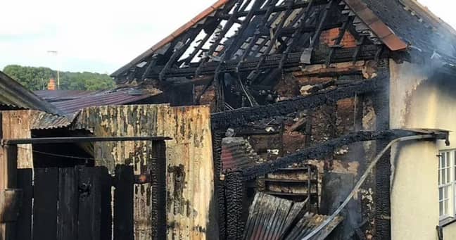 The house was due to be sold three days after the blaze. Credit: Exeter Crown Court Service