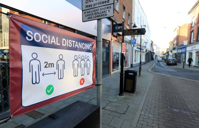 The term 'social distancing' has been given the boot. Credit: PA