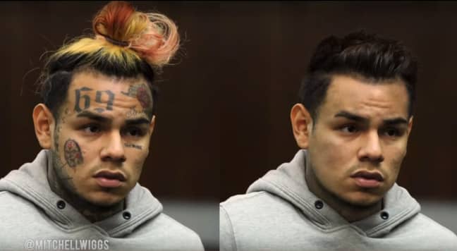 What Tekashi 6ix9ine Might Look Like Without Any Tattoos. Credit: Mitchell Wiggs