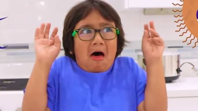 Eight-Year-Old Boy Is Highest Paid YouTuber For Second Year In A Row. Credit: YouTube/Ryan's World