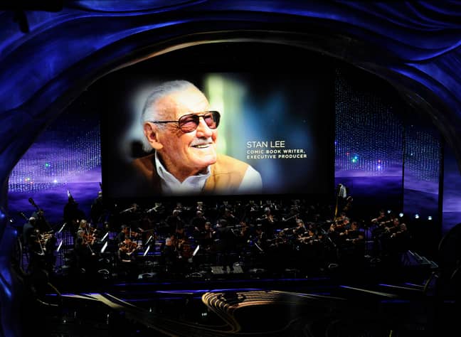 Stan Lee was included in the 'In Memoriam' section of the Oscars. Credit: PA