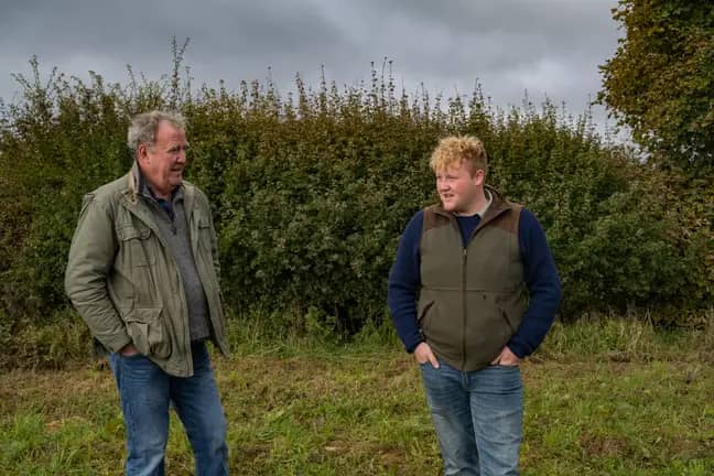 Clarkson has sticking up for British farmers. Credit: Amazon Prime Video 