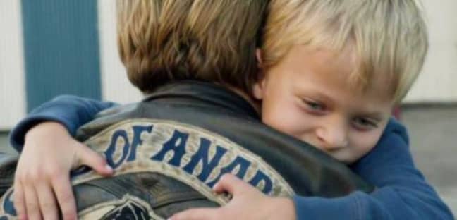 Jax's son Abel could potentially be the lead character in a Sons of Anarchy spin-off. Credit: FX
