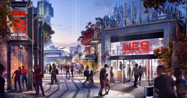 The theme park will 'mirror the characteristics of the Avengers'. Credit: Disney