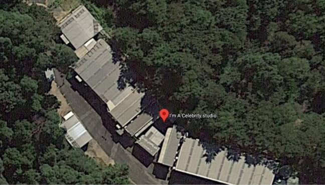 I'm a Celebrity Google Maps location in Australia. (Credit: Google Maps)