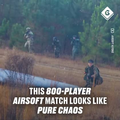 This 800-Player Airsoft Match Looks Like Pure Chaos 😱