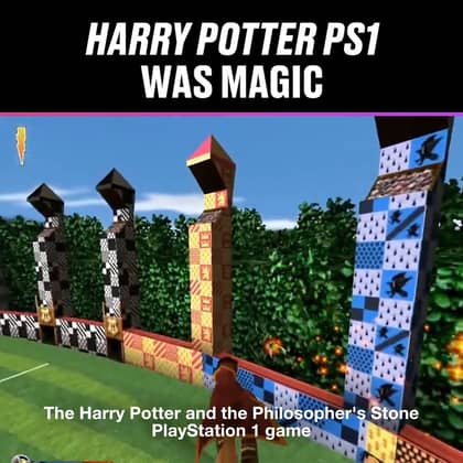 The Harry Potter PS1 days hit differently 🧙‍♂️