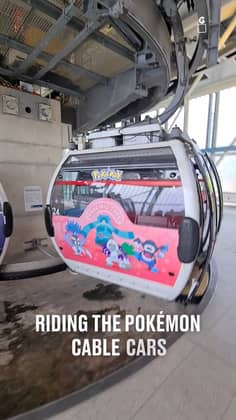 Riding The Pokémon Cable Cars